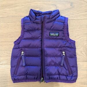 Patagonia Vibrant Purple Infant Vest - 3mo